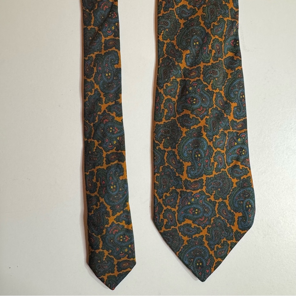Vintage Silk Paisley Tie